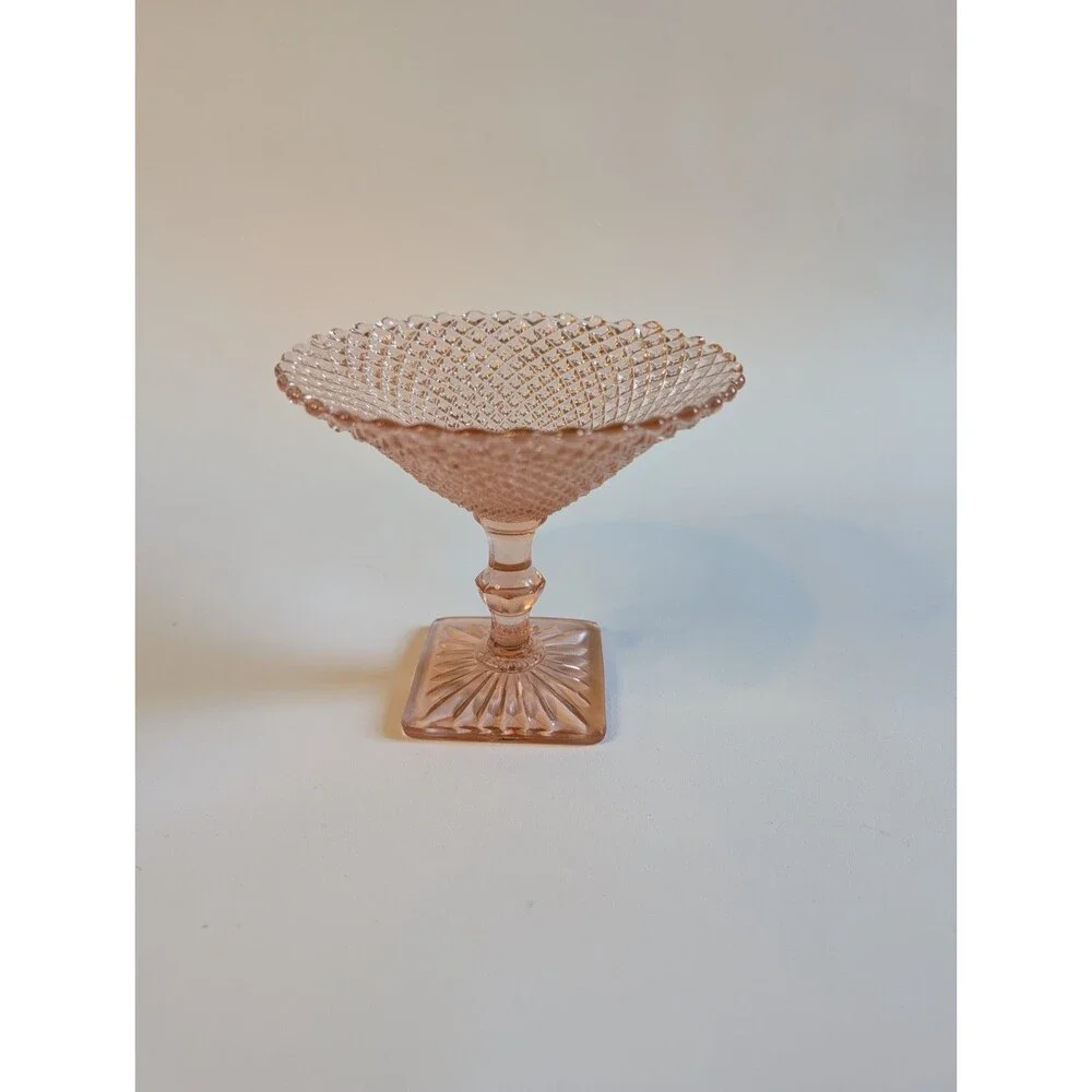 Anchor Hocking | Dining | Vintage Anchor Hocking Miss America Pink ...